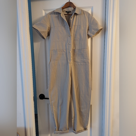 Ilana Kohn Tia Coverall in Oat - Picture 2 of 6